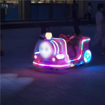 广场公园商场玩具车儿童双人亲子互动方向盘小火车碰碰车游乐设备