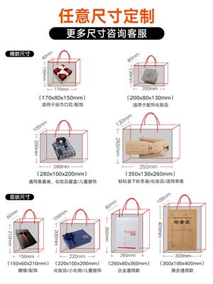 深圳企业手提袋设计 pe礼品袋手挽袋印刷 图文公司