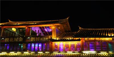 郑州酒吧KTV外墙灯光亮化，魅力夜景让亮化交付更简单