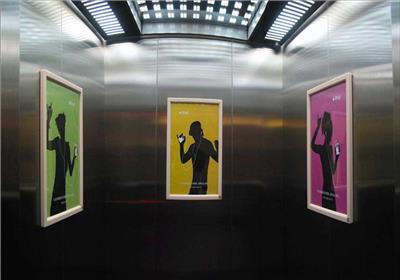 电梯框架广告的特点