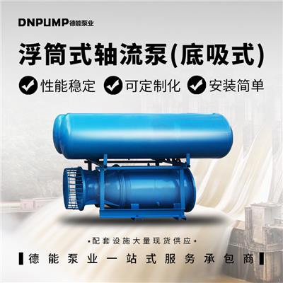 天津市**排涝浮筒式轴流泵安装方案
