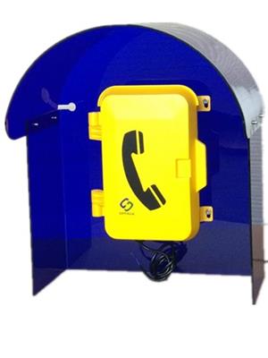 海上风电防腐防潮工业电话机，带防风雨罩的防水电话机