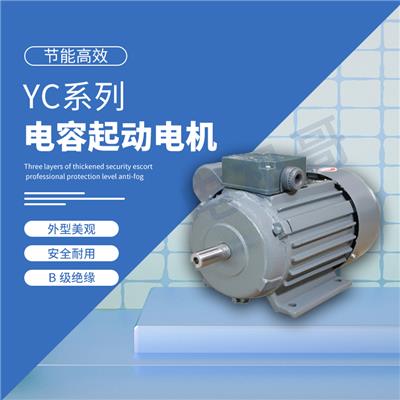 郑州市皖南电机 YC系列电容起动异步电动机 维修保养方便