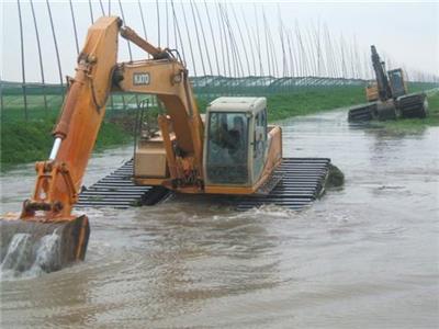水挖机出租水陆挖掘机租赁挖泥船出租改装出租|水挖设备租赁