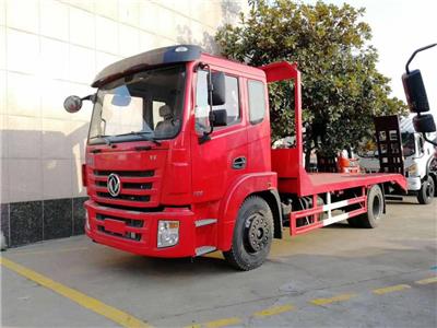 柳州7吨挖机平板车凯马130挖机拖车