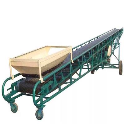 升降式皮带输送机 化肥输送机