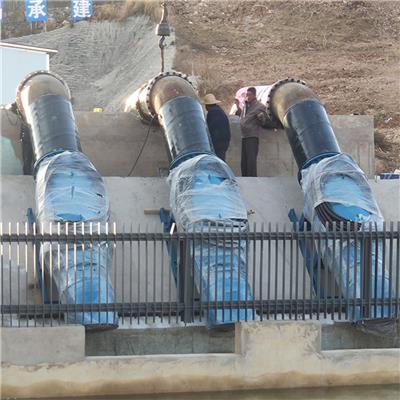 变频浮筒式轴流泵安装方案 扬程:1-20米
