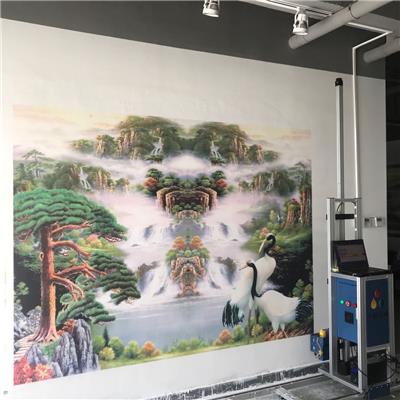 室内3d广告壁画打印机户外智能墙体喷绘机彩绘机墙面绘画机