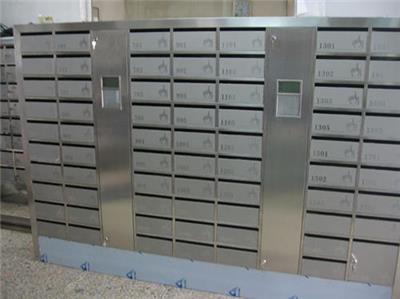 广安不锈钢本色信报箱信报箱定制 流行款不锈钢信报箱