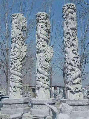 抚州石雕文化柱 美观坚固耐用 免费设计 五年质保