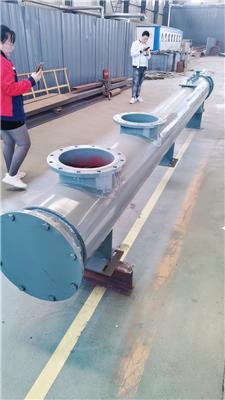 河南肥料降温输送设备 水冷螺旋输送机 重诺机械生产