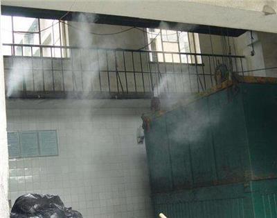 河南雾森设备厂家，郑州垃圾中转站自动除臭喷雾设备