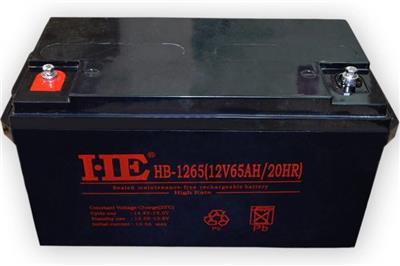 HE蓄电池HB12100 12V100AH铅酸免维护蓄电池