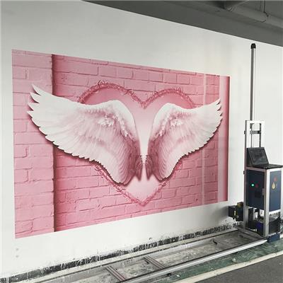 3d室内背景墙设备广告印刷喷绘壁画打印机墙壁彩绘机