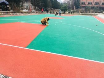 南京塑胶地坪 硅pu篮球场价格