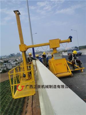 单边桥梁检测车_桥梁排水管安装