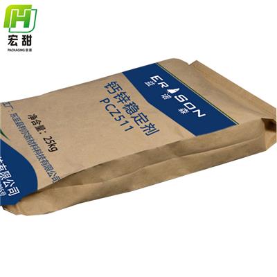安徽厂家定制钙锌稳定剂包装袋牛皮纸袋