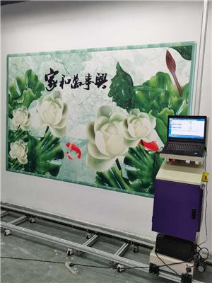 户外墙体广告彩绘机壁画打印机墙画自动打印设备