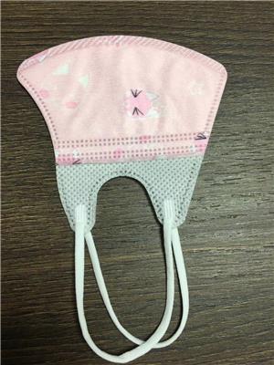 婴儿儿童一次性口罩3D立体夏季宝宝卡通印花折叠无纺布口罩