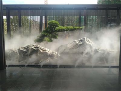 菏泽雾森设备厂家别墅庭院小型景观人工造雾设备车间扬尘治理喷雾设备