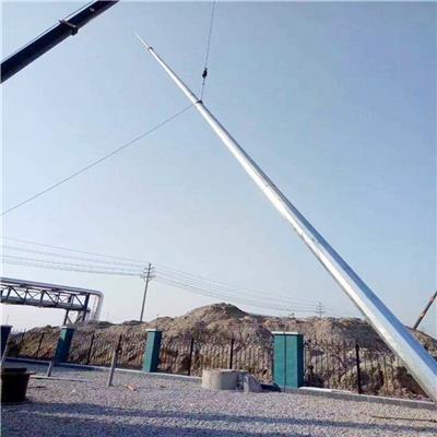10KV-110KV电力钢杆厂家 30米避雷针定做 霸州兴鼎