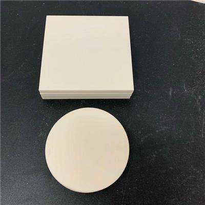 刚玉电子精密99瓷氧化铝瓷板 方形，圆形等工业陶瓷板定制