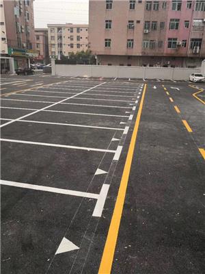 深圳停车位划线-深圳小区车位划线-厂区停车场划线