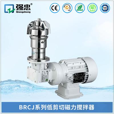 BRCJ系列釜底安装低剪切磁力搅拌器 用于反应器 反应罐磁力搅拌器