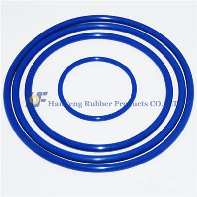 蓝色氟硅橡胶o型圈低温汽车传感器FVMQ耐酸氟硅O型密封圈