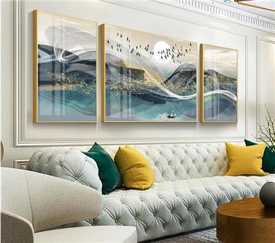 玄关装饰画 萍乡山水装饰画 适用于宾馆酒店