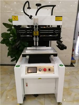 供应半自动锡膏印刷机 smt手动丝印机400E PCBA钢网印刷机