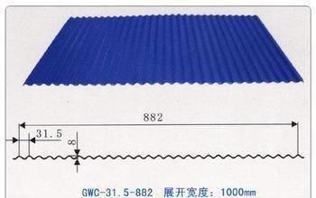 YX8-31.5-882彩钢压型板规格