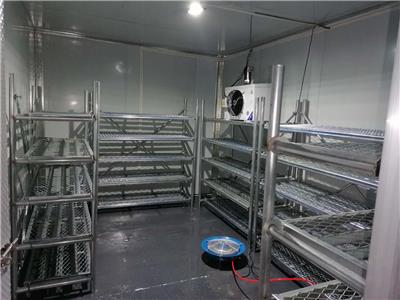 四川成都订做混凝土试块养护室3X6m移动标养室含恒温恒湿养护设备含养护架