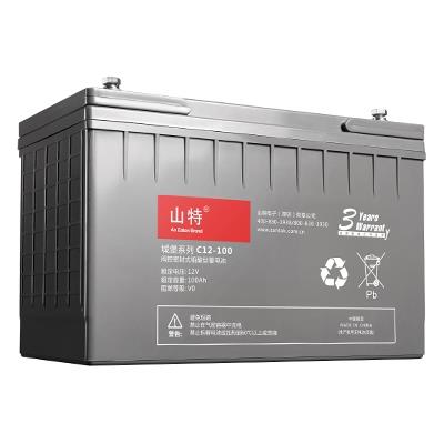 SANTAK山特UPS蓄电池C12-18AH-200AH免维护系列阀控式铅酸蓄电池