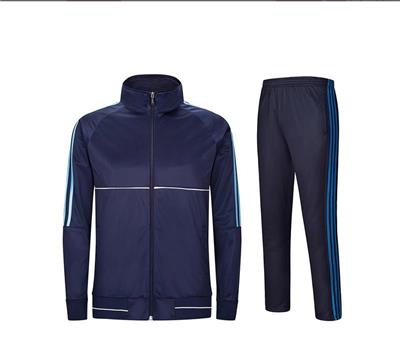 湛江运动套装批发 比赛运动套装印LOGO 长裤运动套装外套