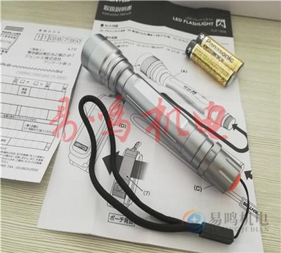 日本GENTOS高功率锂电池强光LED手电筒AP-100BK/AP-100SV/AP-100RD