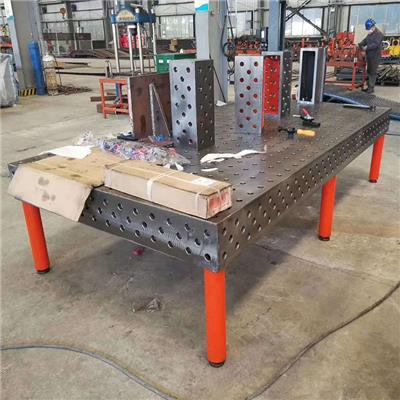 出售三维焊接平台 铸铁焊接平板 t型槽焊接工作台