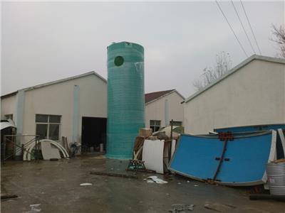 玻璃钢一体化预制泵站用途 卧式一体化雨水泵站