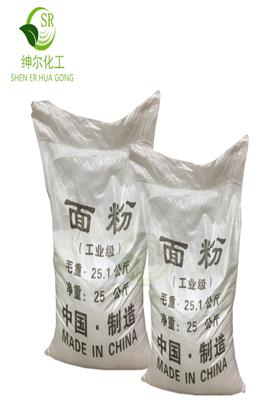 东莞污水处理面粉 国标一级品填充剂工业面粉 **