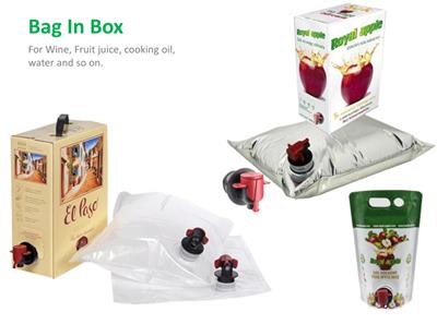 奥拓包装OUTOP厂家生产5L盒中袋批发 bib无菌袋盒中袋 铝箔红酒袋可定制