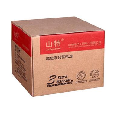 郑州供应山特C12蓄电池12V38AH厂家代理 免维护铅酸蓄电池 维护维修保养