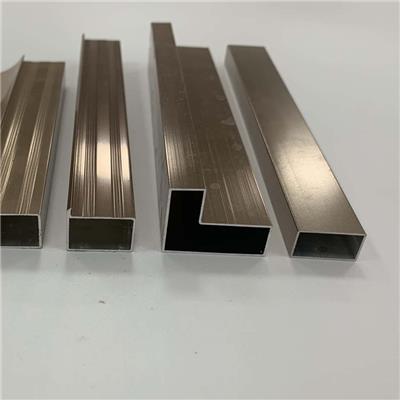 宏源铝业橱柜门铝材晶钢门铝材市面厂用的橱柜门铝材