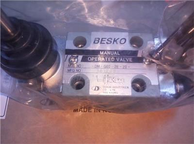 韩国BESKO电液换向阀KSO-G06-2BA-10 KSO-G06-2BP-10