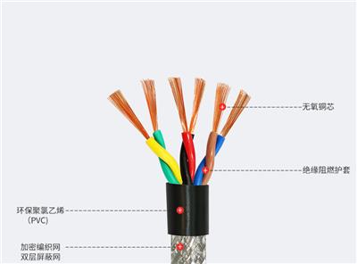 rvvsp辰安3C认证电缆厂家直销多芯线缆