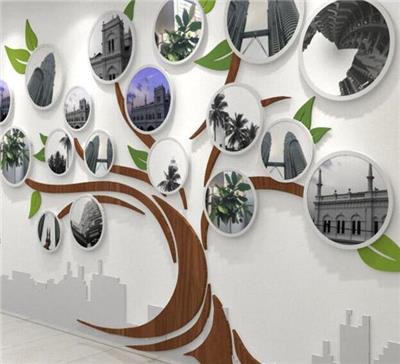 郑州高新区公司文化墙设计制作 公司简介文化墙 可定制各种规格尺寸