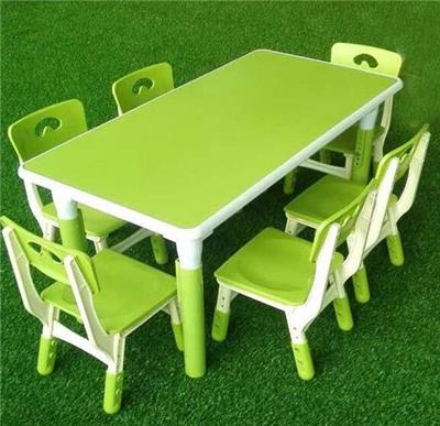 幼儿园塑料课桌椅 具有防滑功能耐刮伤 南阳幼儿园桌椅