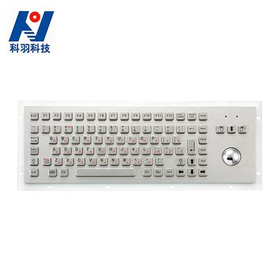 深圳科羽嵌入式带轨迹球金属PC大键盘KY-PC-F2G