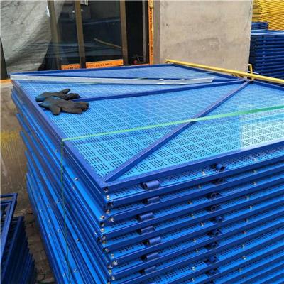 爬架网全钢 钢板安全网 钢板网建筑防护圆孔