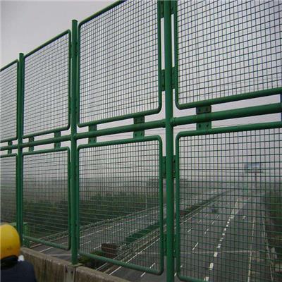 桥梁不锈钢护栏 绿色桥梁防抛网 适用任何桥梁