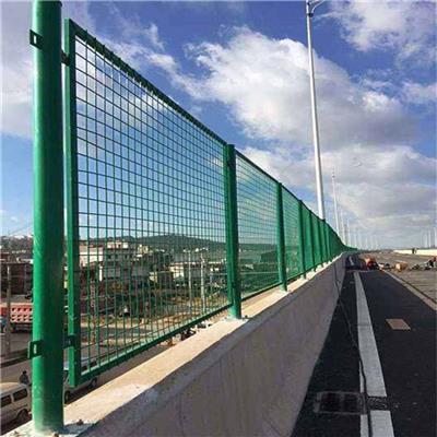 桥梁安全防护网 灰色桥梁防护围栏 安装简便